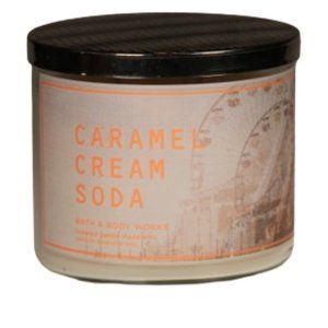 NEW Caramel Cream Soda BBW Candle